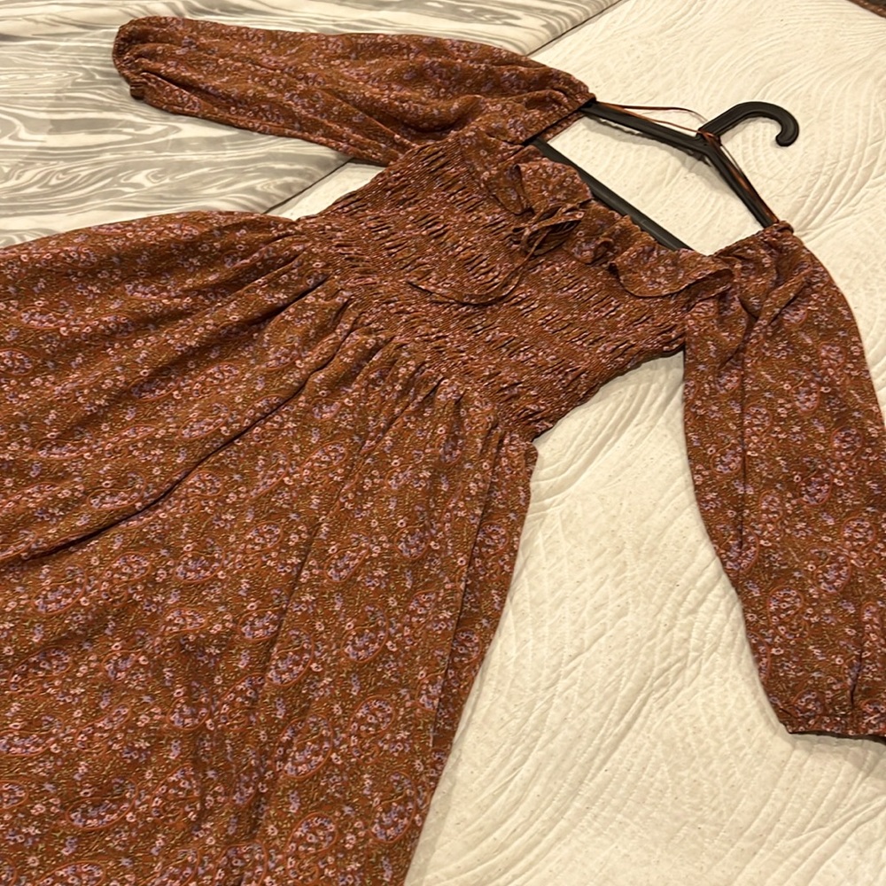 CODE x MODE dress nice color summer dress can go with boots normal wear